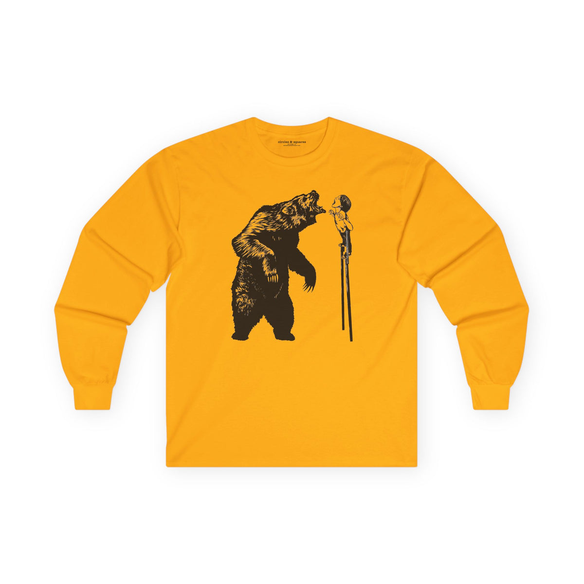 FIERCE ON STILTS - long sleeve unisex tee for men and women