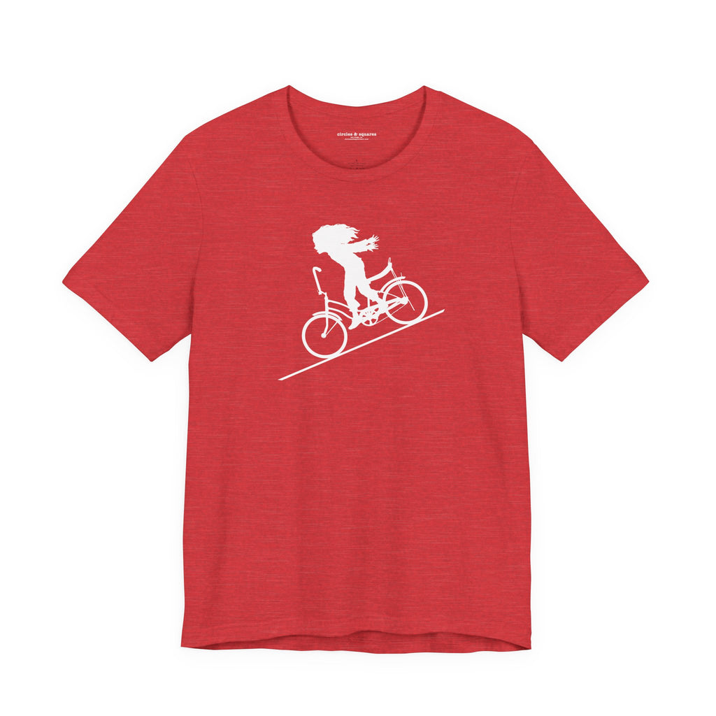 FASTER FASTER (girl) - unisex tee for men and women