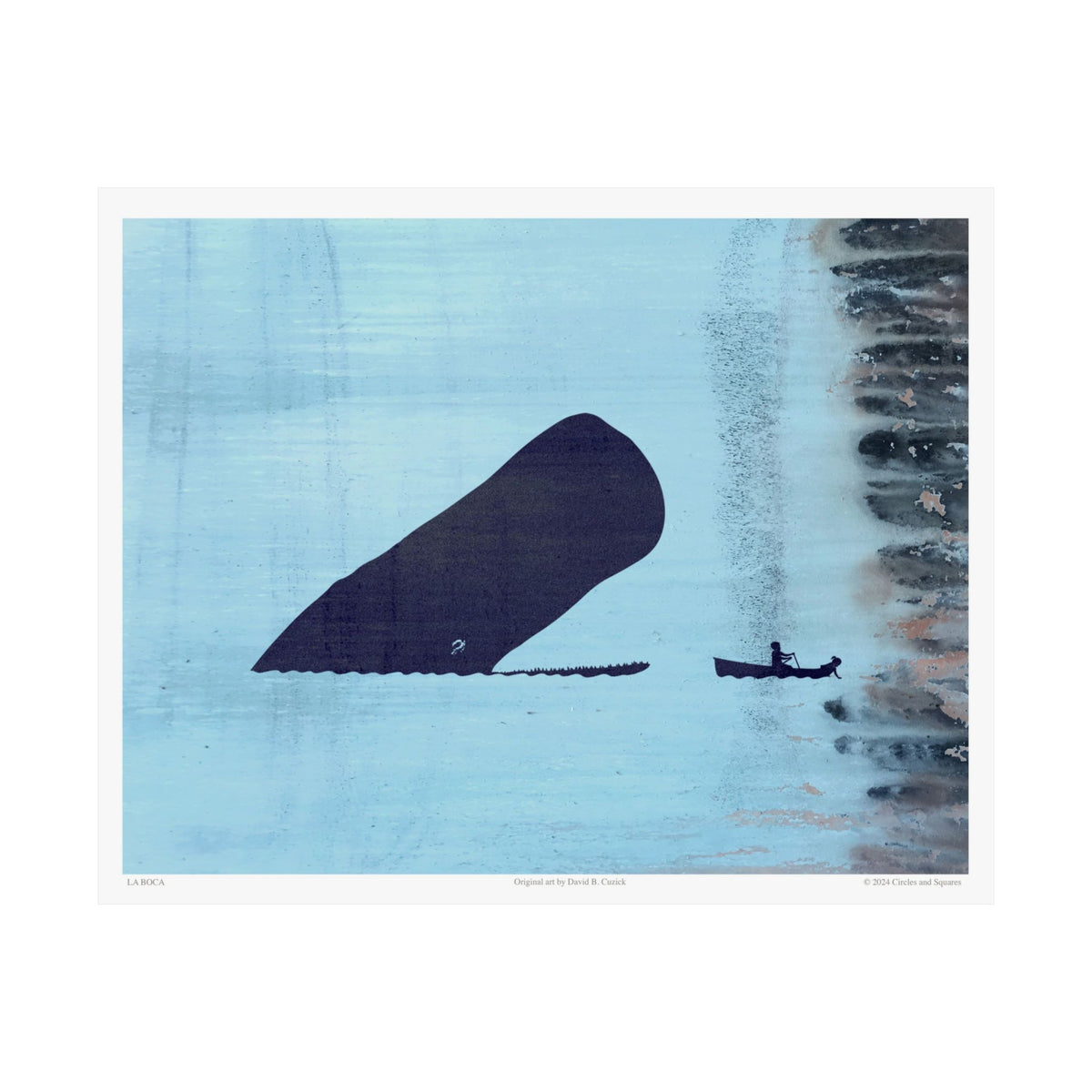 LA BOCA - poster - 3 sizes