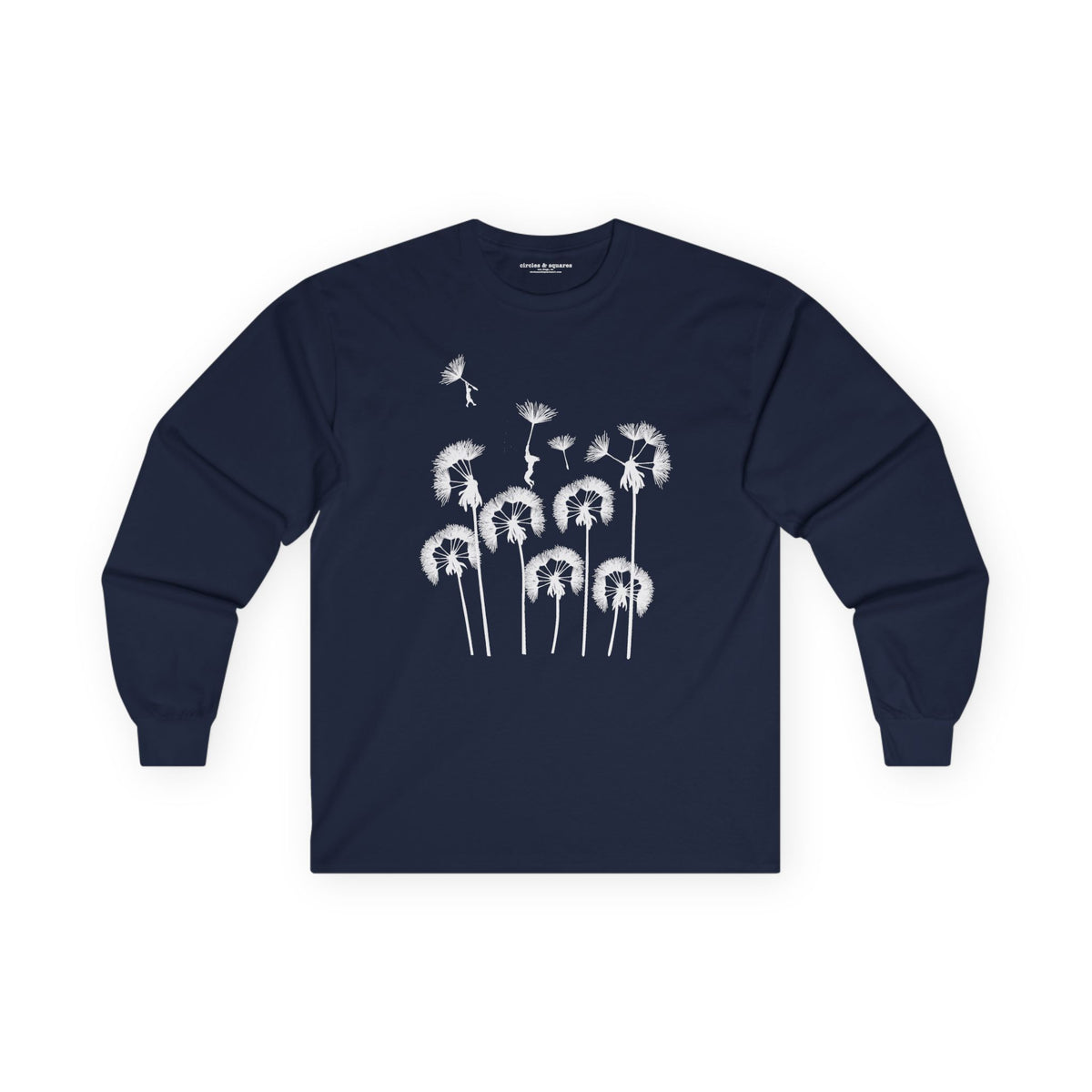 DANDELION DREAM - long sleeve unisex tee for men and women