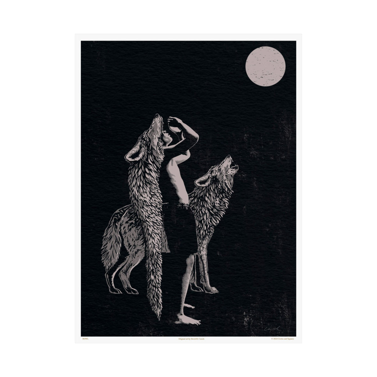 HOWL - poster - 3 sizes
