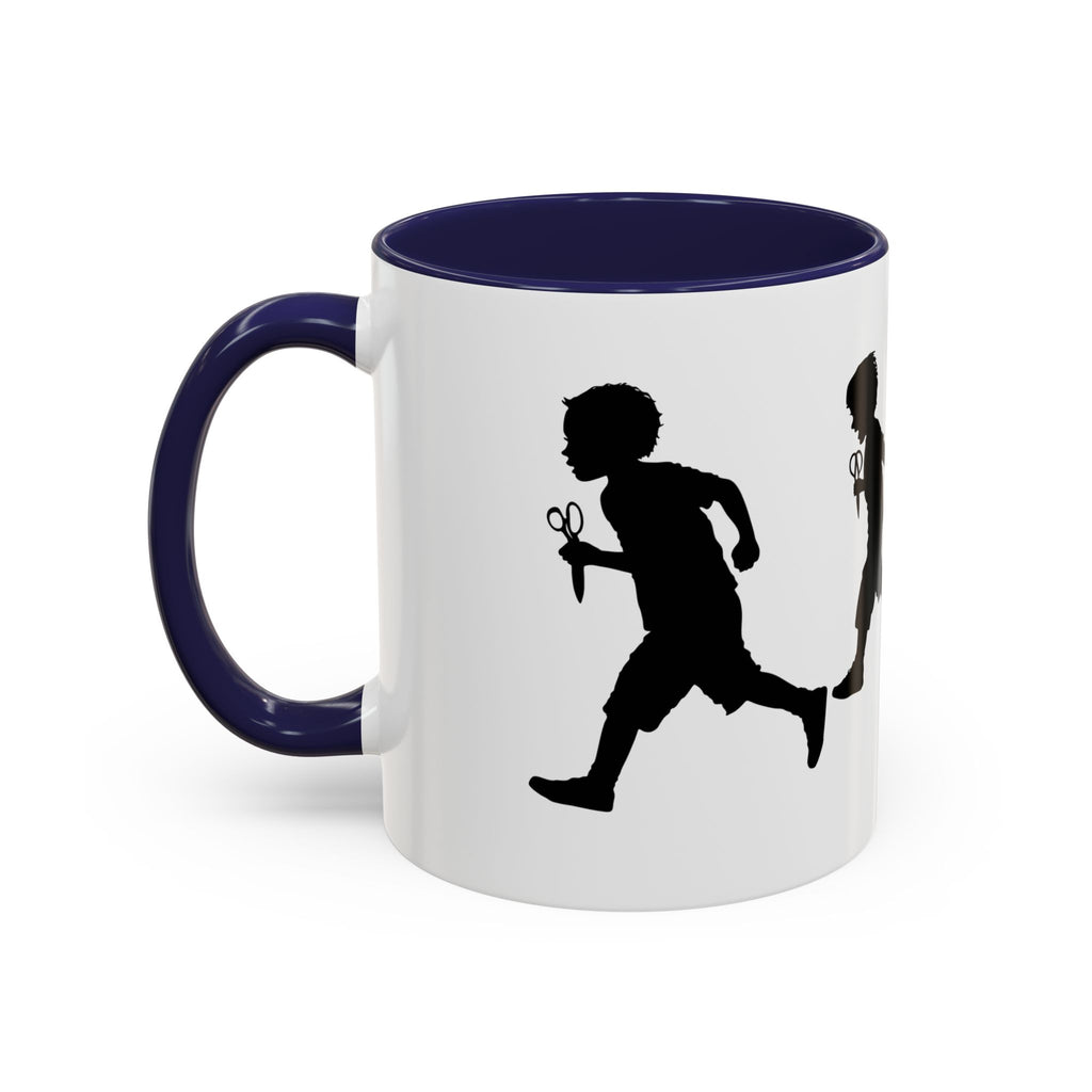 RUNNING WITH SCISSORS Accent Coffee Mug 11oz
