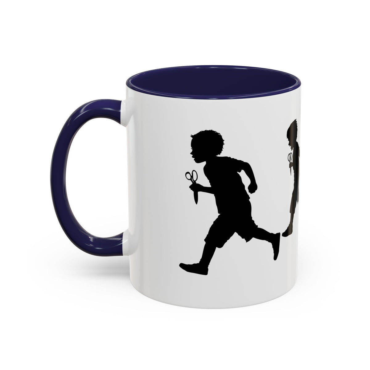 RUNNING WITH SCISSORS Accent Coffee Mug 11oz