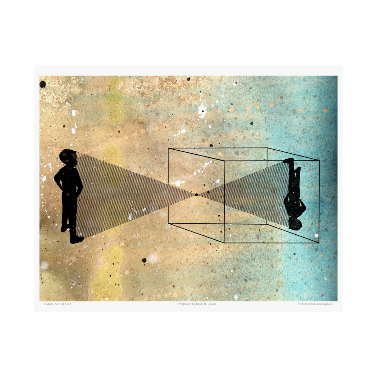 CAMERA OBSCURA - poster - 3 sizes