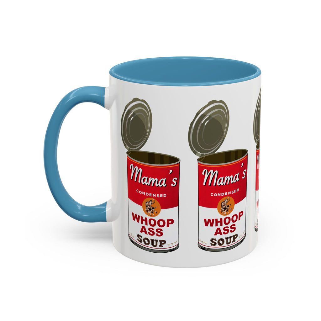 WHOOP ASS - Accent Coffee Mug (11oz)
