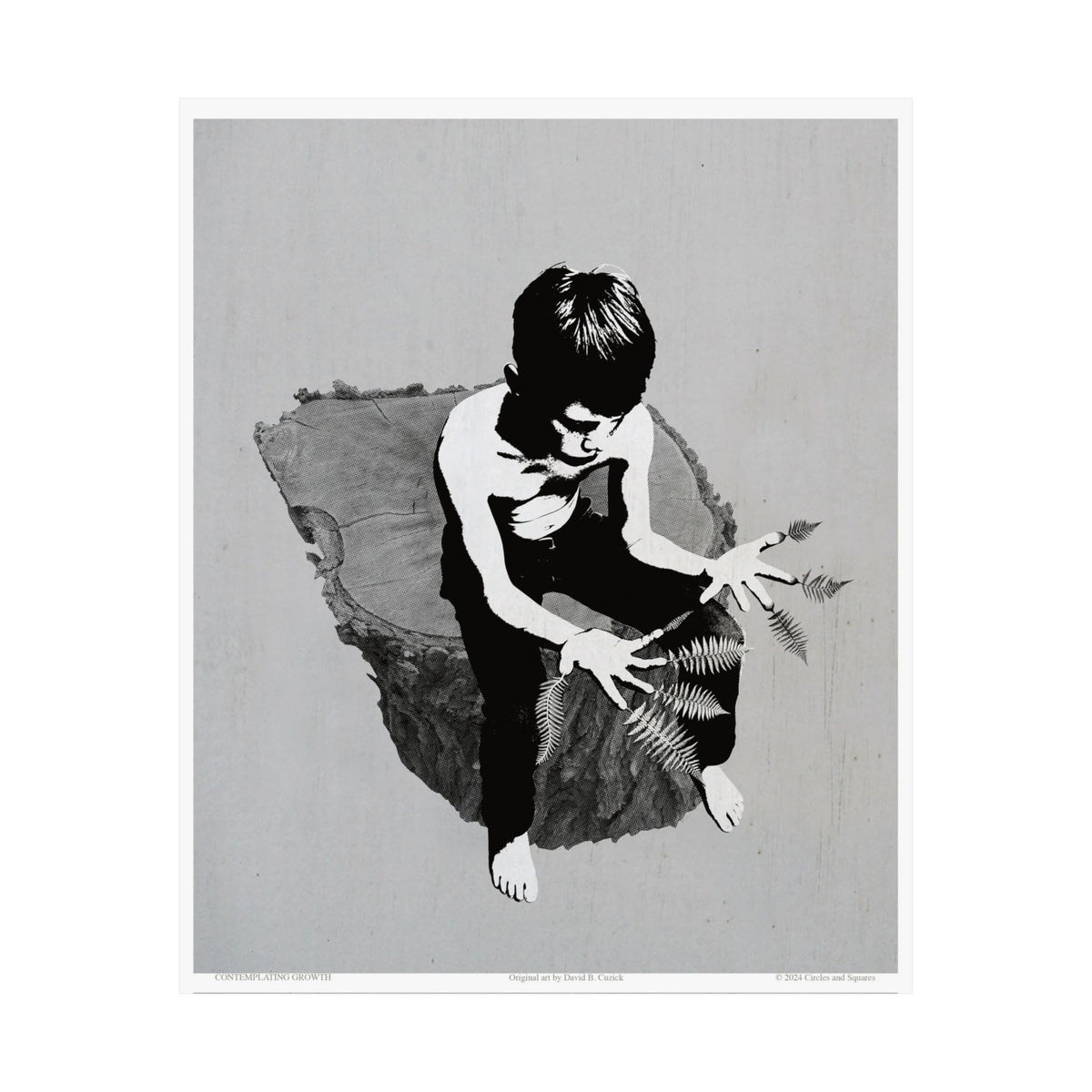 CONTEMPLATING GROWTH - poster - 3 sizes