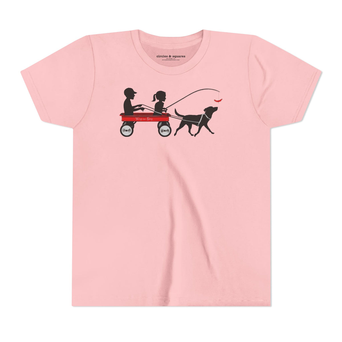 WAG-ON-DOG unisex kids tee - 3 colors