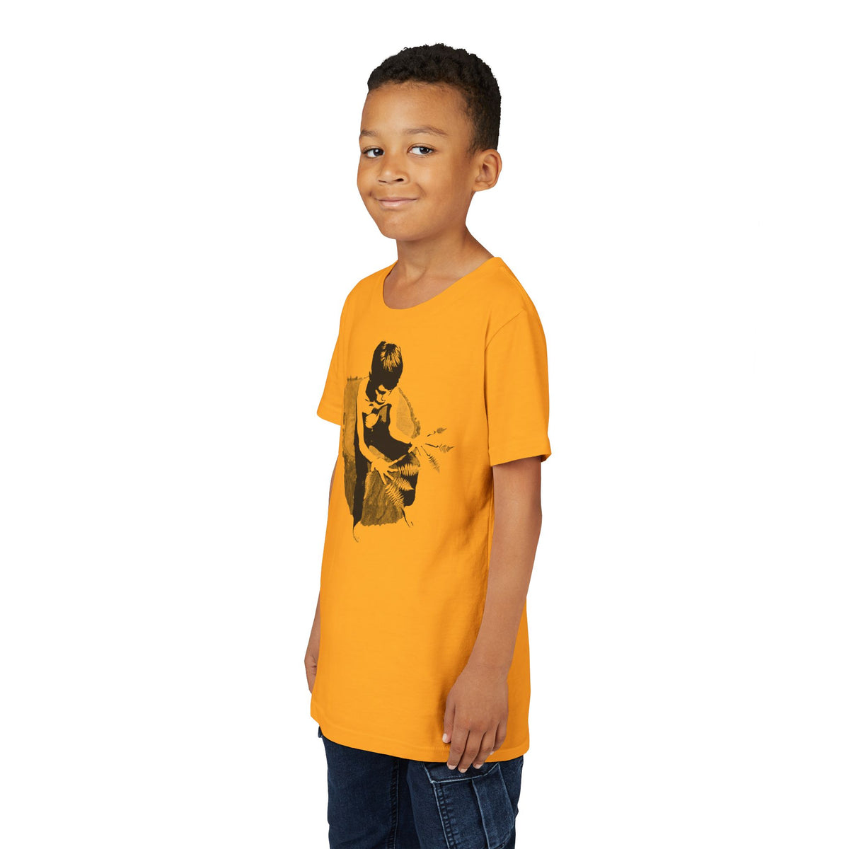CONTEMPLATING GROWTH - Kids unisex tee for boys and girls