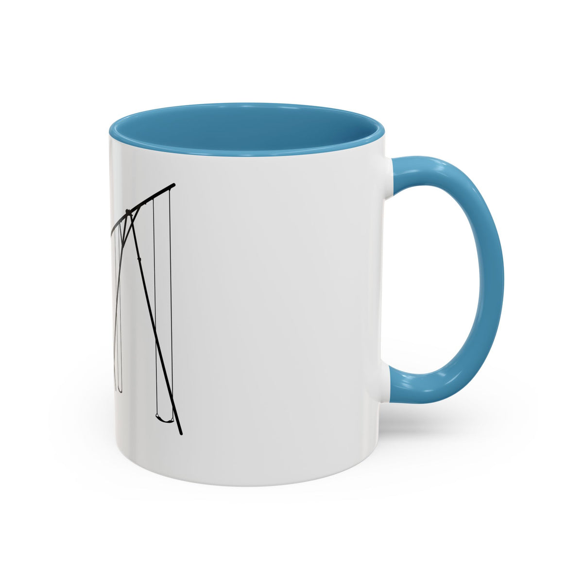Jump (girl) - Accent Coffee Mug (11oz)