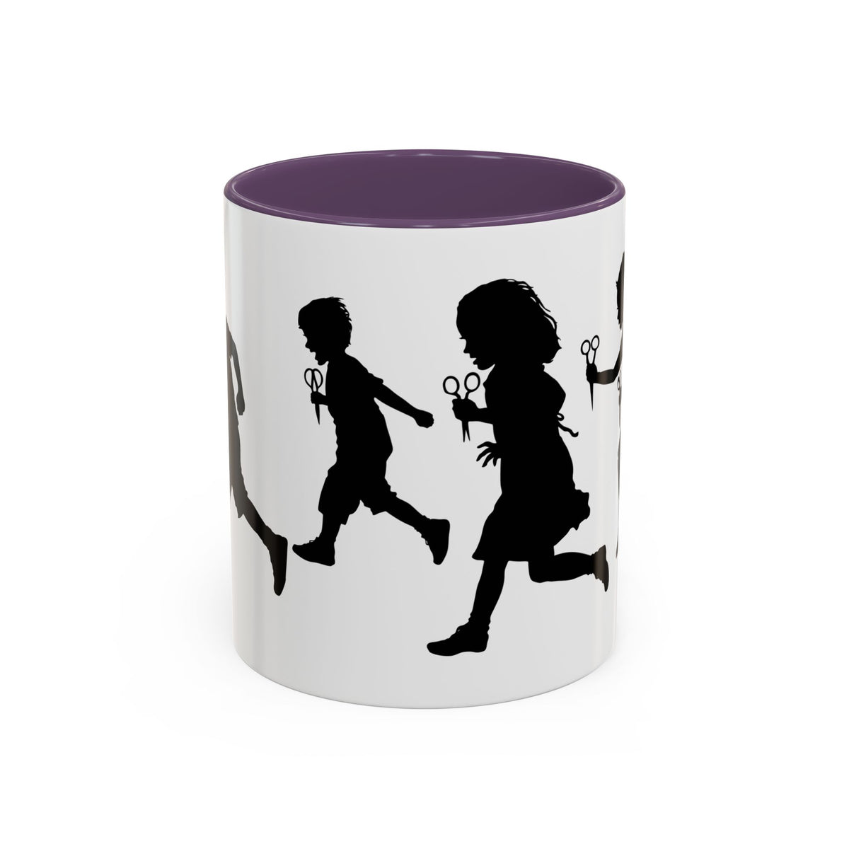 RUNNING WITH SCISSORS Accent Coffee Mug 11oz