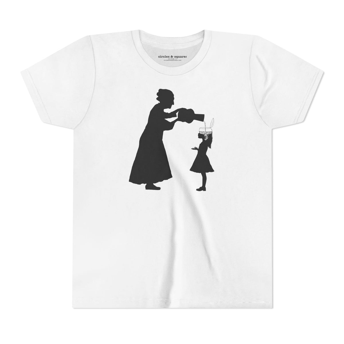 ALL THE GOOD STUFF - Grandmother and granddaughter - Unisex tee for kids - 4 colors
