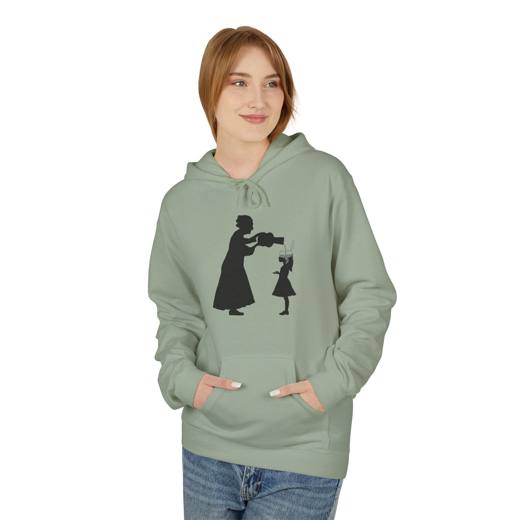 ALL THE GOOD STUFF (girl) - Unisex Fleece Hoodie - FREE SHIPPING