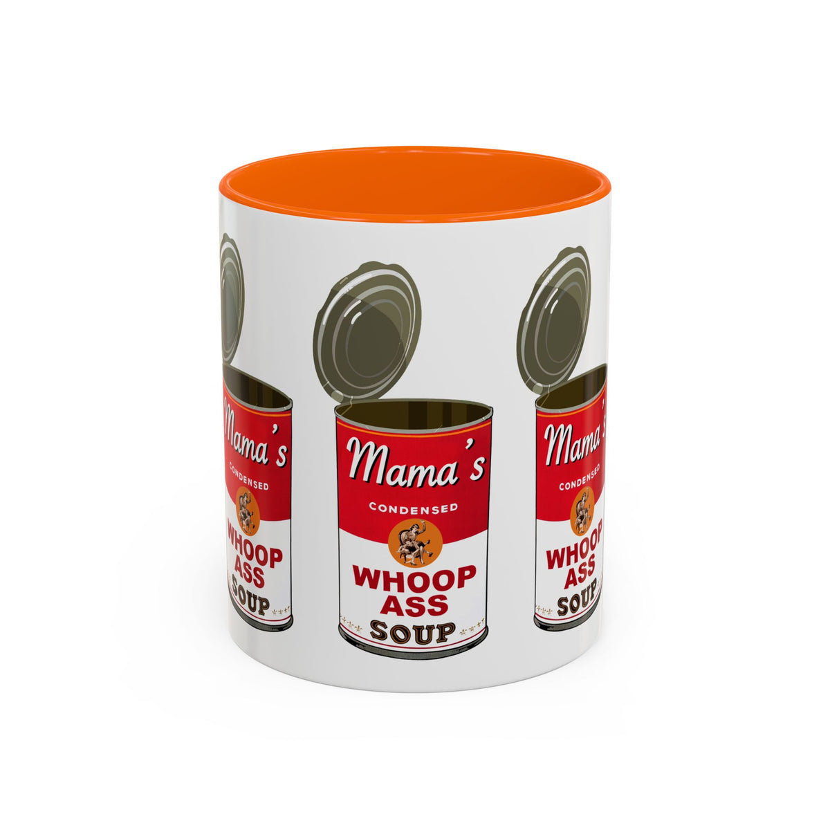 WHOOP ASS - Accent Coffee Mug (11oz)
