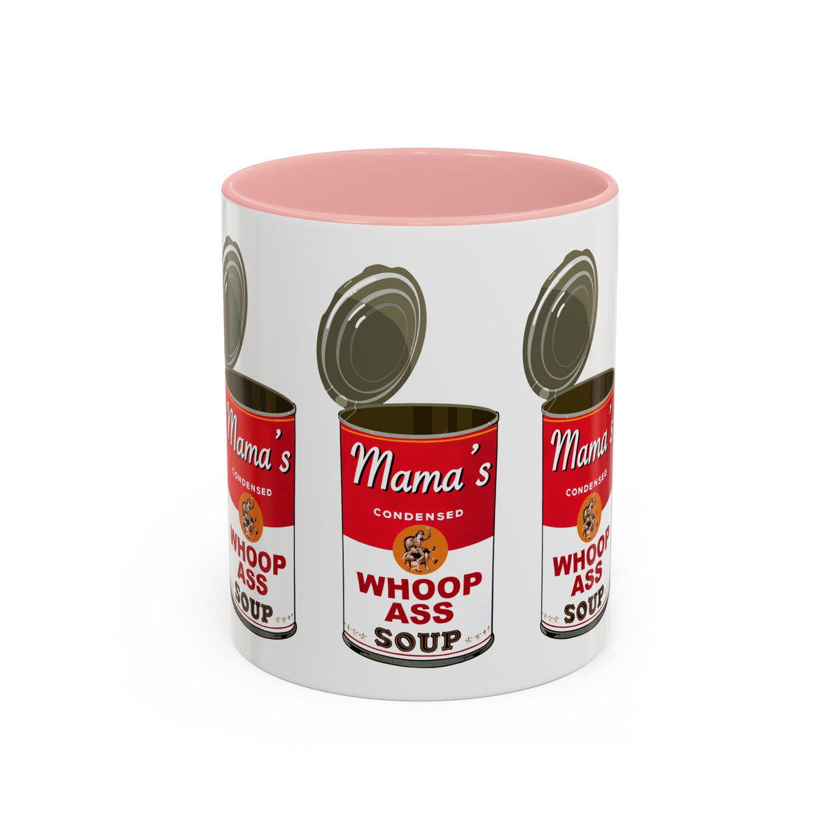 WHOOP ASS - Accent Coffee Mug (11oz)