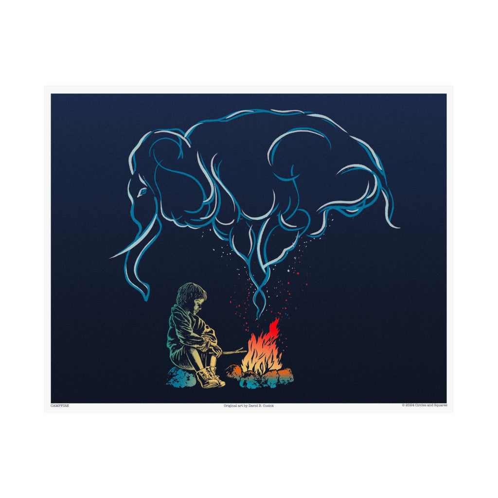 CAMPFIRE - poster - 3 sizes