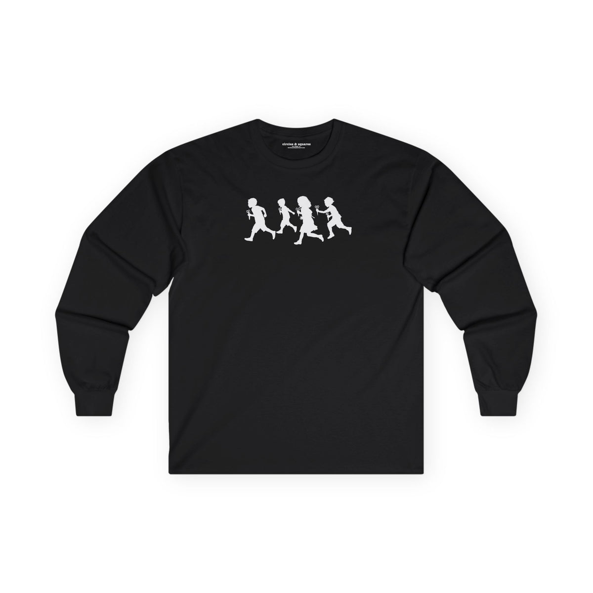 RUNNING WITH SCISSORS - long sleeve unisex tee for men and women