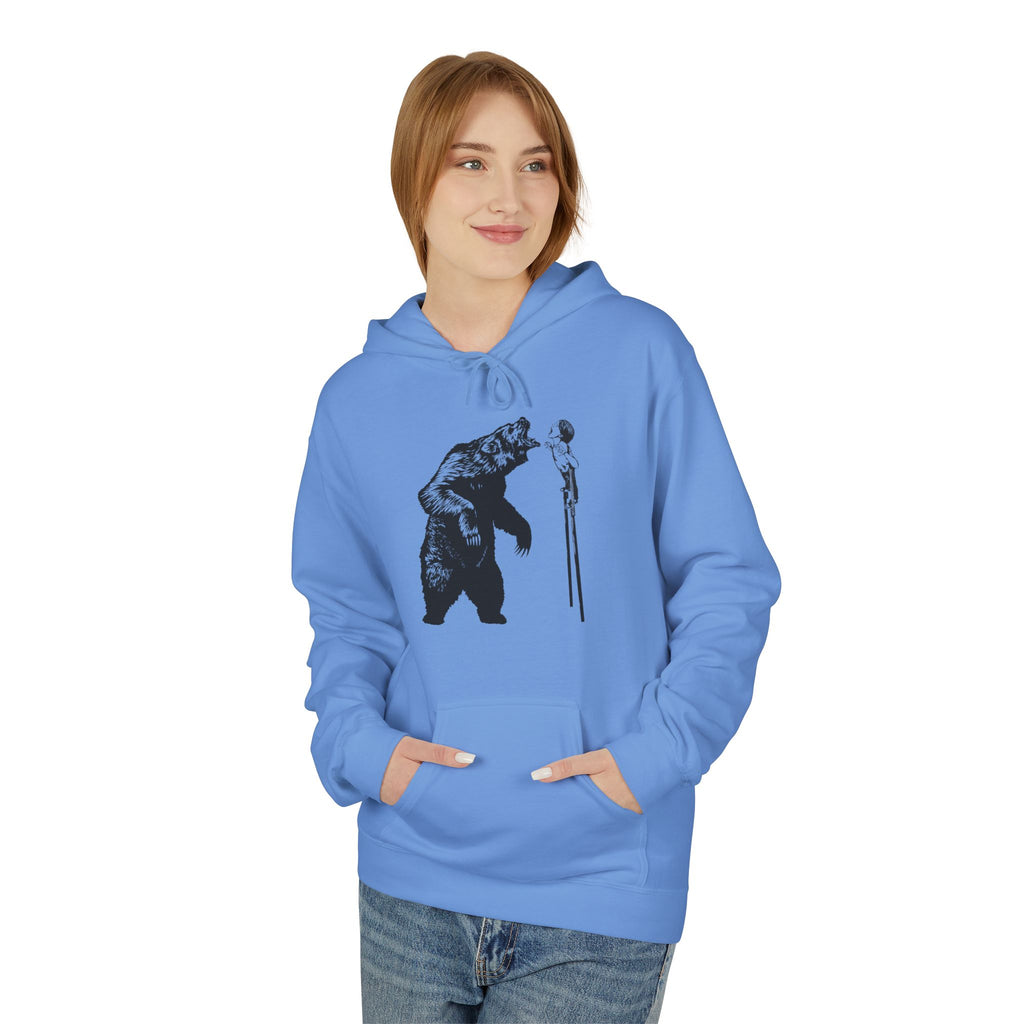 FIERCE ON STILTS - Unisex Fleece Hoodie - FREE SHIPPING