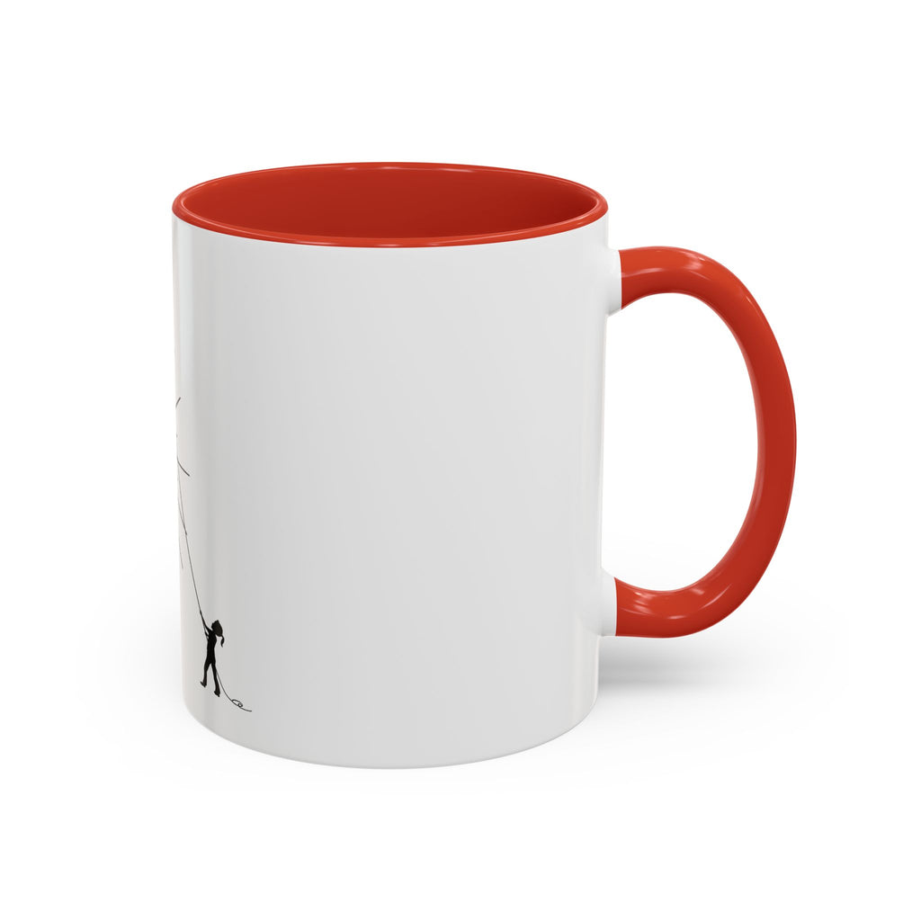 NEW DAY (girl) - Accent Coffee Mug (11oz)