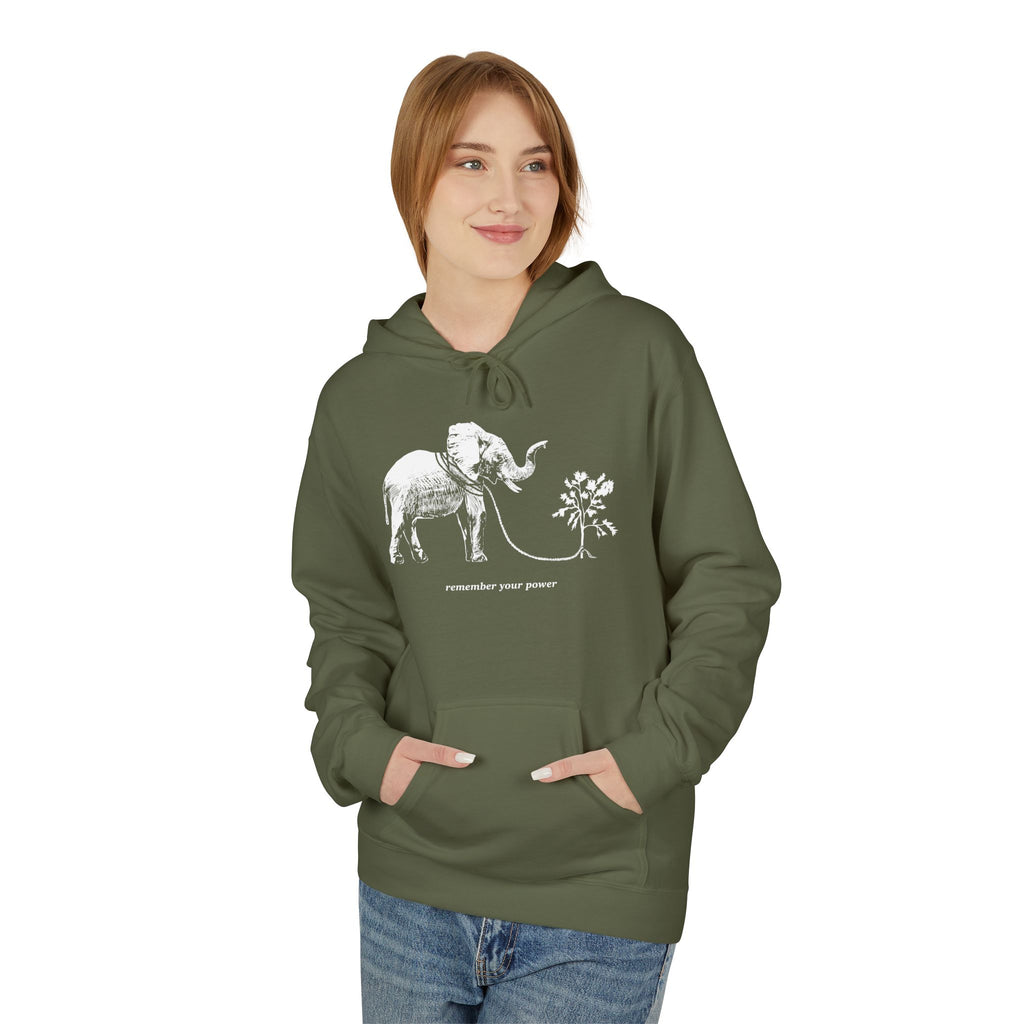 REMEMBER YOUR POWER - Unisex Fleece Hoodie - FREE SHIPPING