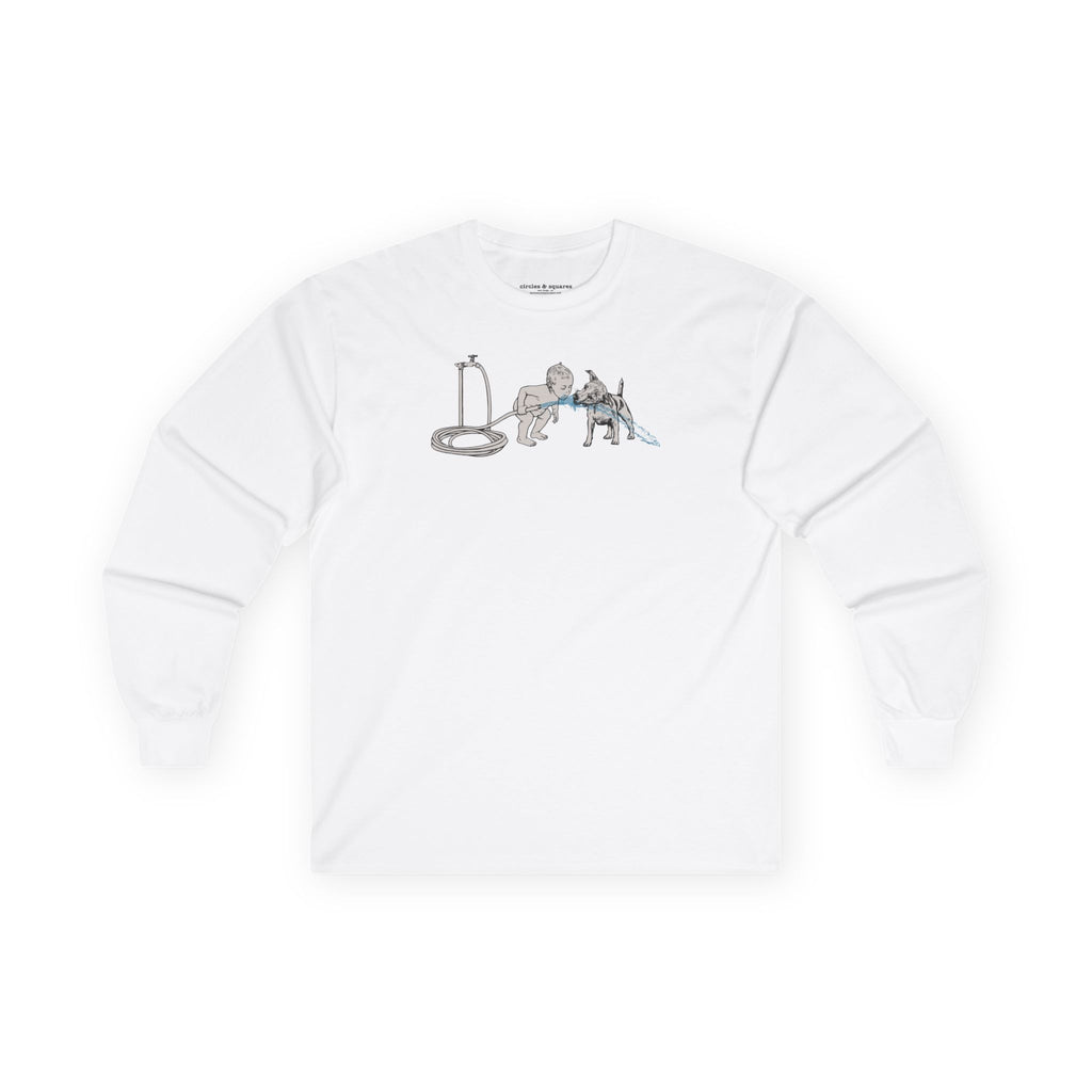 DRINKING BUDS - long sleeve unisex tee for men and women