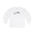 DRINKING BUDS - long sleeve unisex tee for men and women