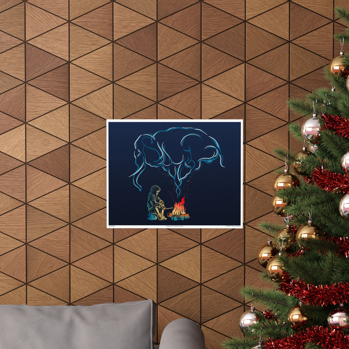CAMPFIRE - poster - 3 sizes
