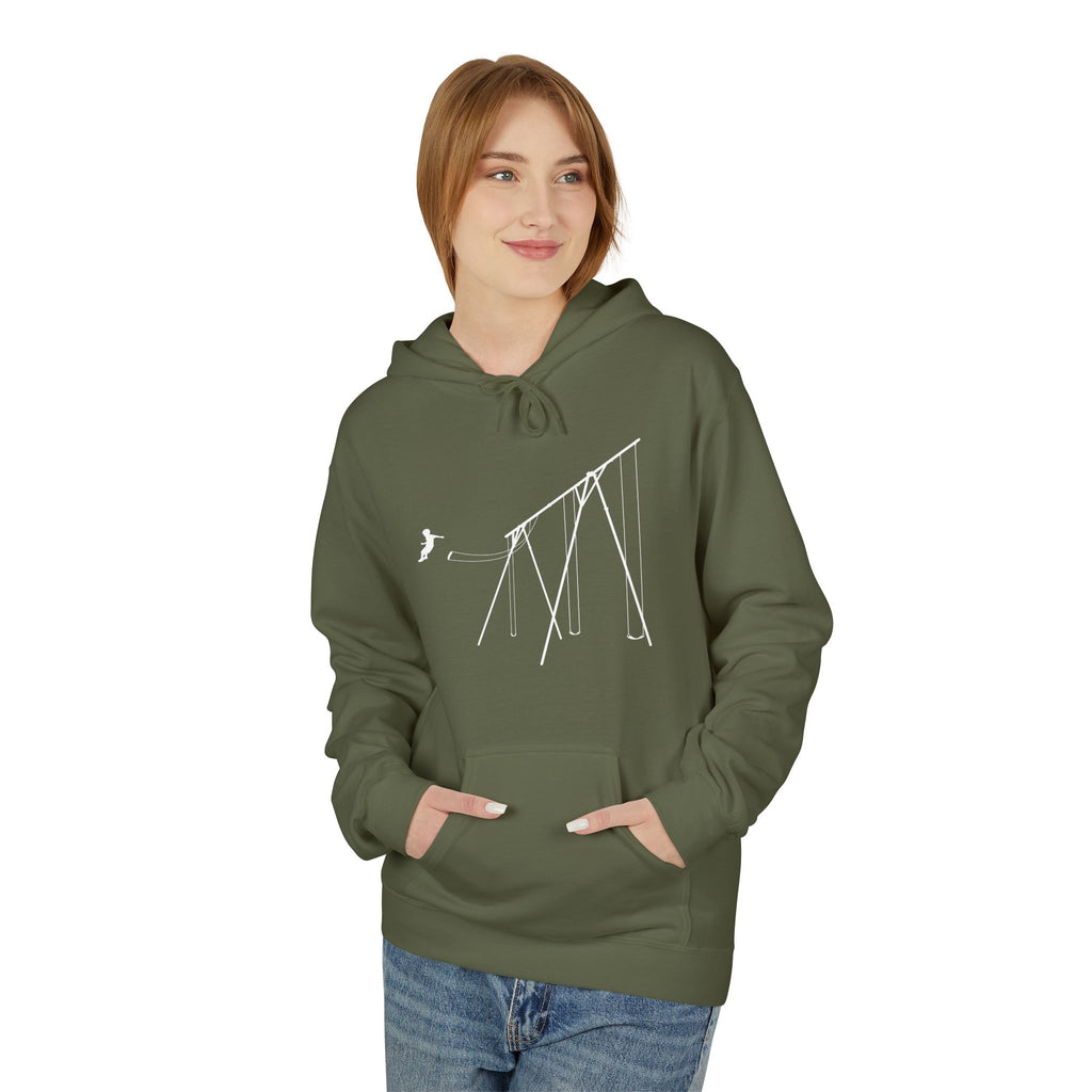 JUMP (boy) - Unisex Fleece Hoodie - FREE SHIPPING