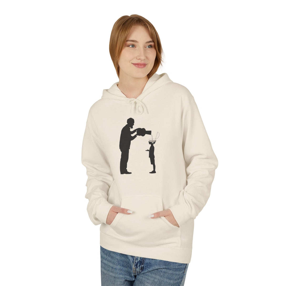 ALL THE GOOD STUFF (boy) - Unisex Fleece Hoodie - FREE SHIPPING