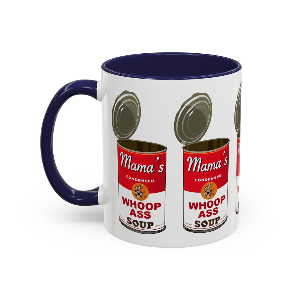 WHOOP ASS - Accent Coffee Mug (11oz)