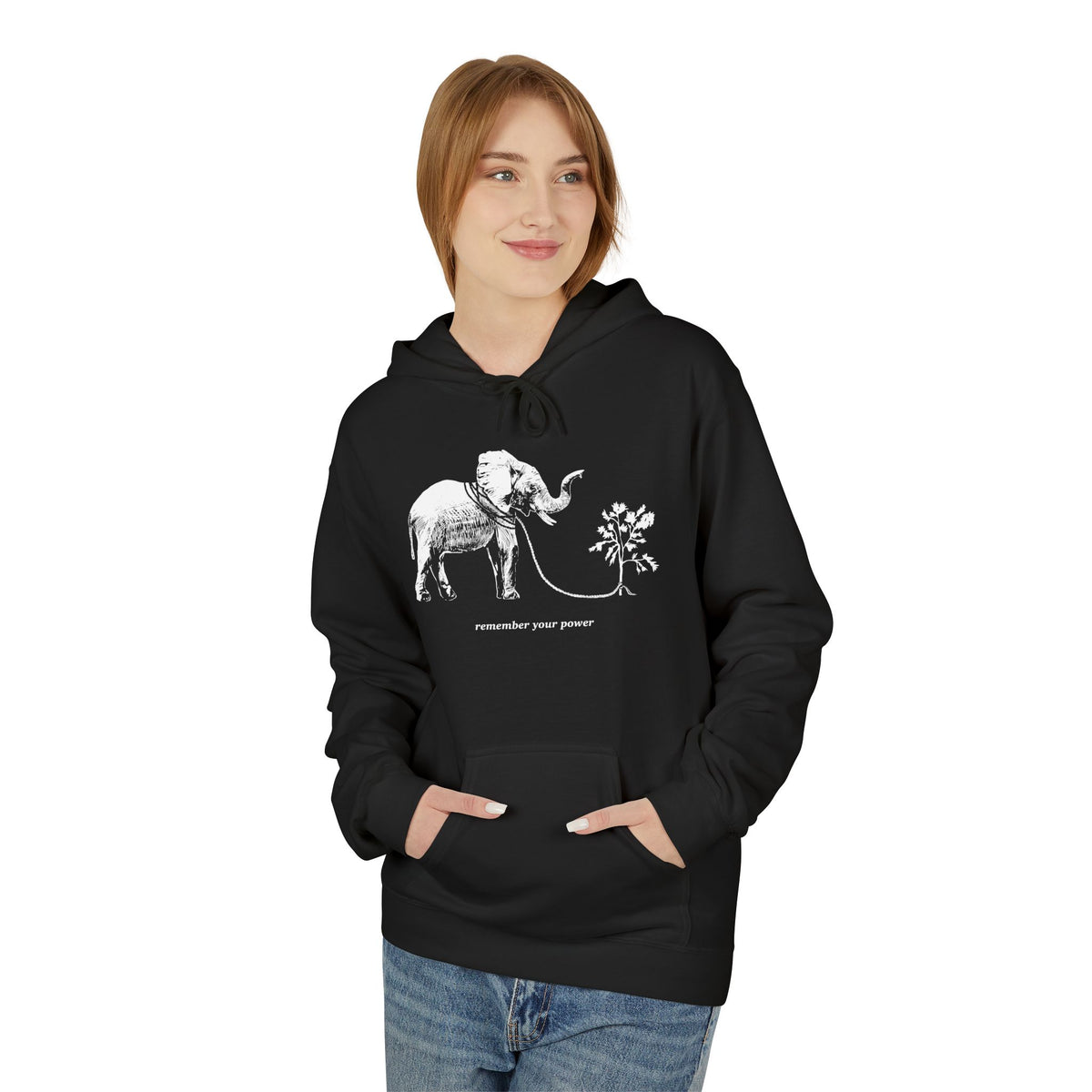 REMEMBER YOUR POWER - Unisex Fleece Hoodie - FREE SHIPPING