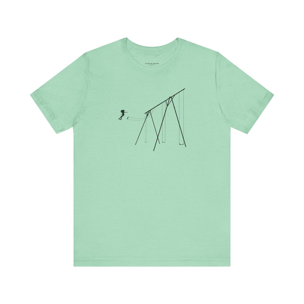 JUMP (girl) - Unisex tee for men and women