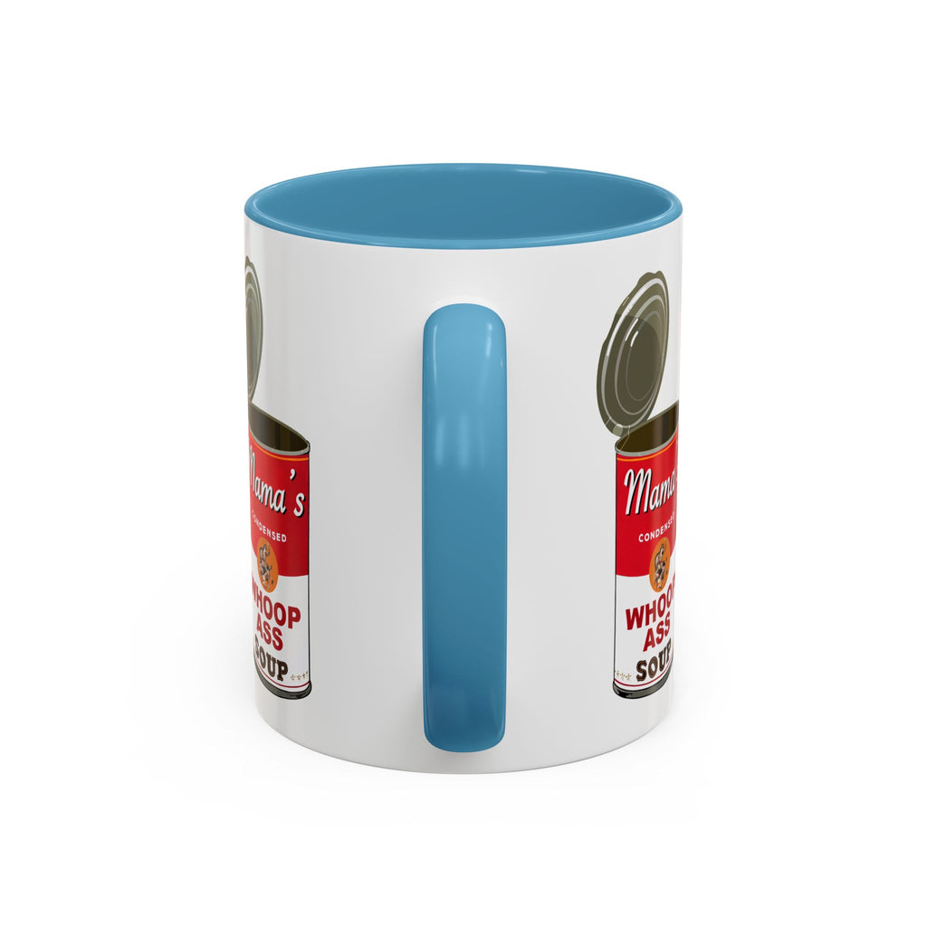 WHOOP ASS - Accent Coffee Mug (11oz)