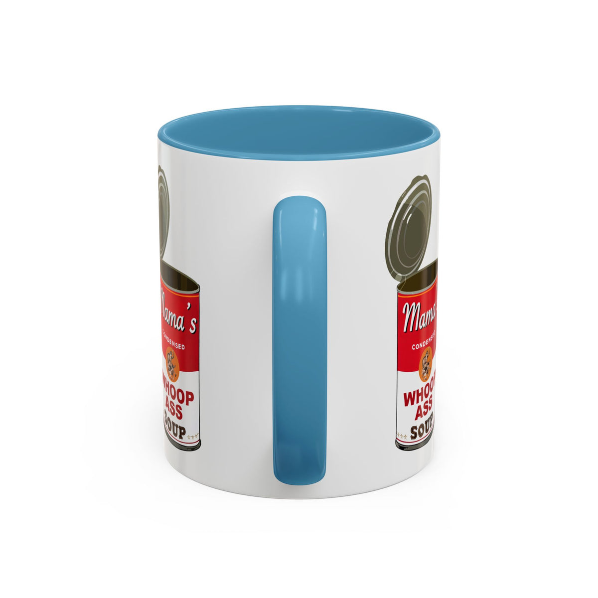WHOOP ASS - Accent Coffee Mug (11oz)