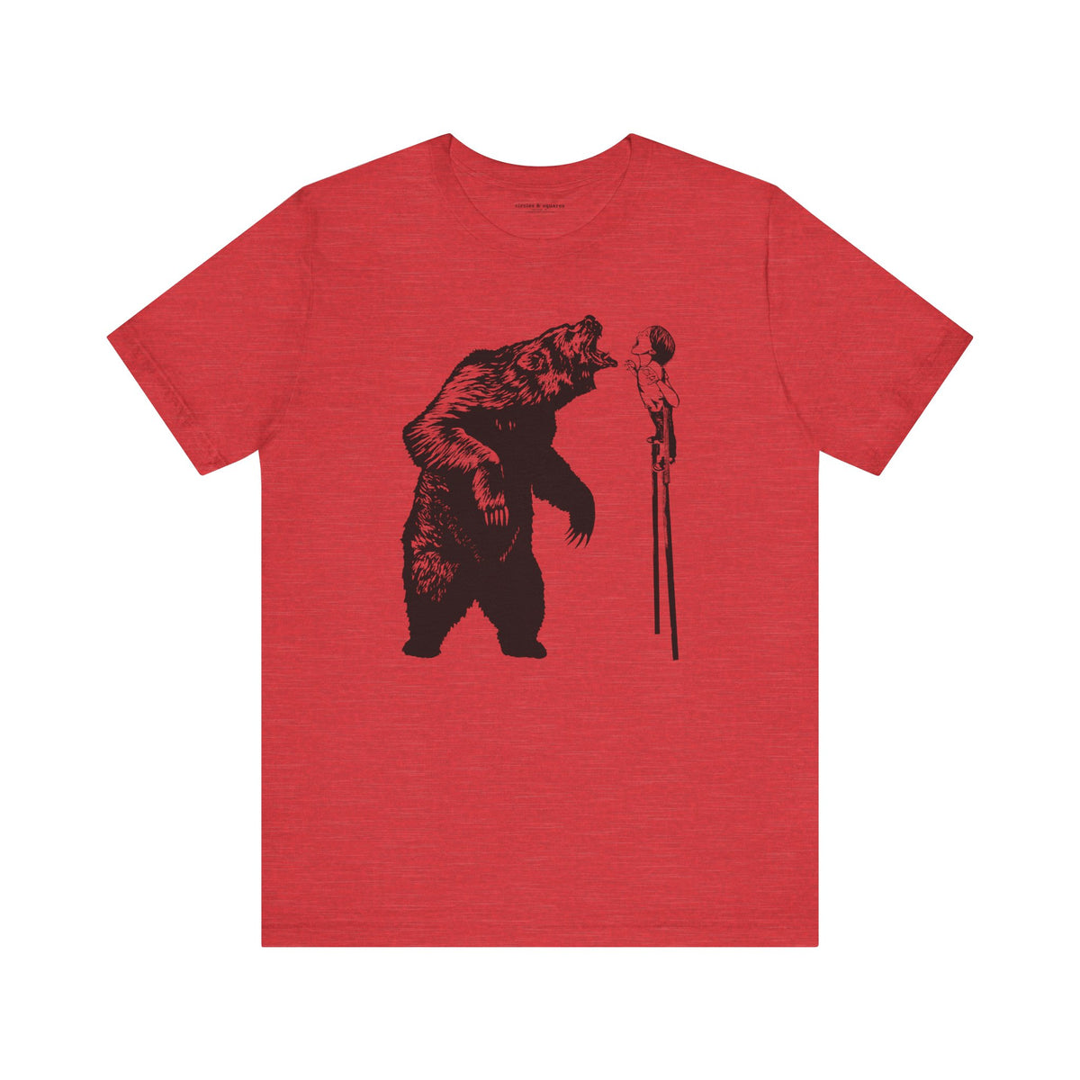 FIERCE ON STILTS - unisex tee for men and women