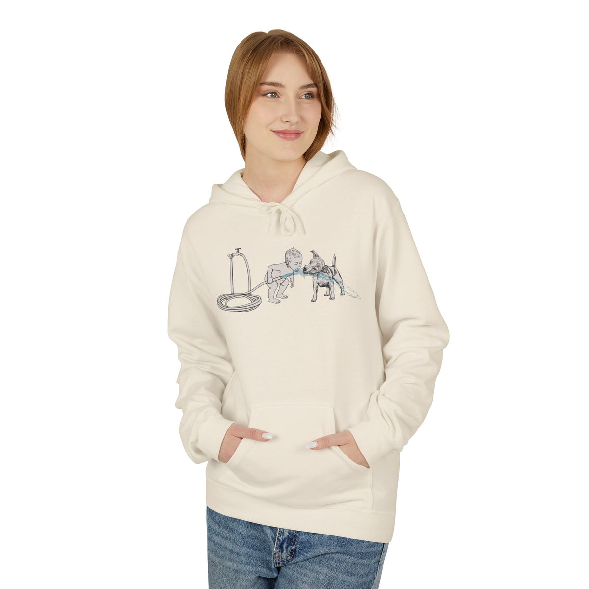 DRINKING BUDS - Unisex Fleece Hoodie - FREE SHIPPING