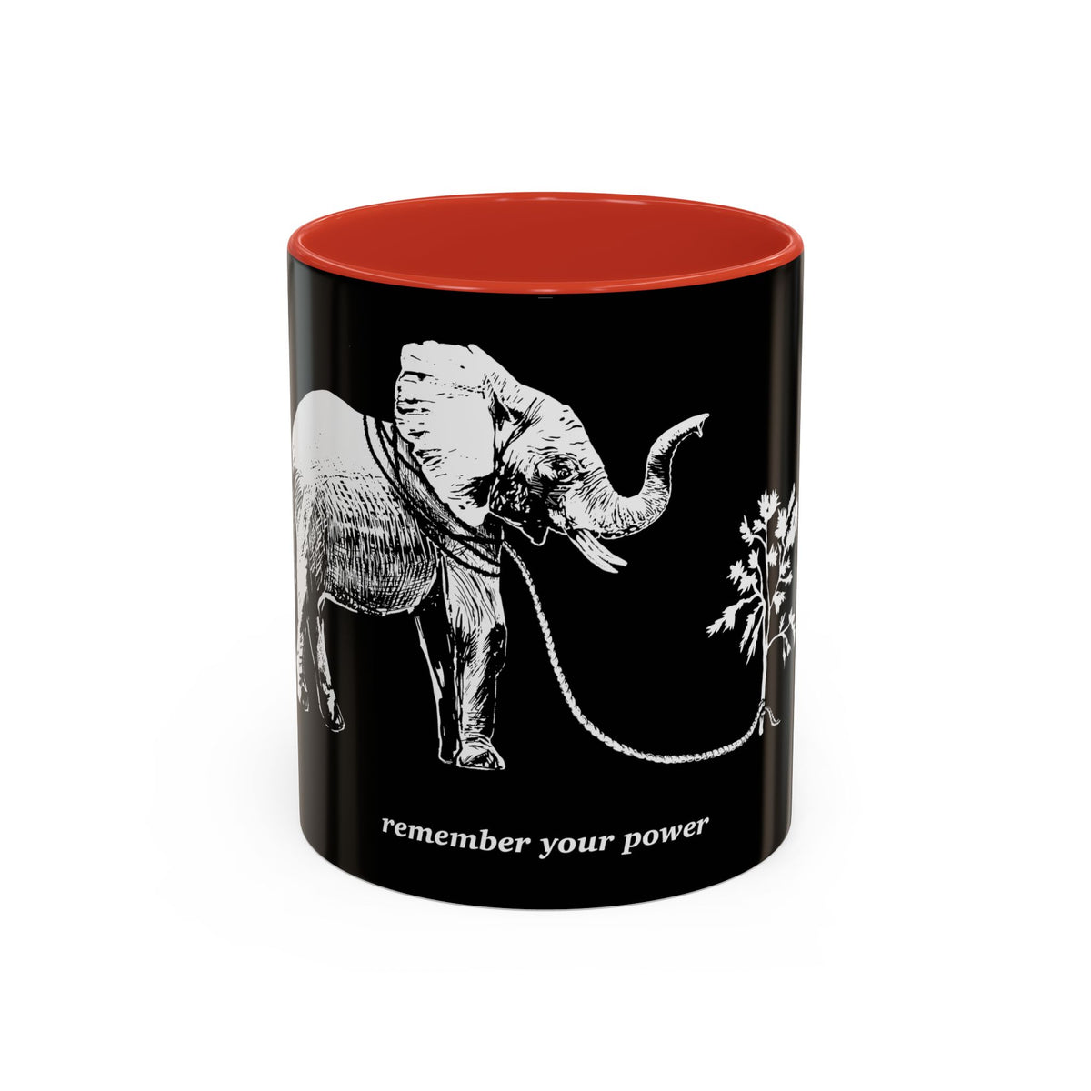 REMEMBER YOUR POWER - Accent Coffee Mug (11 oz)