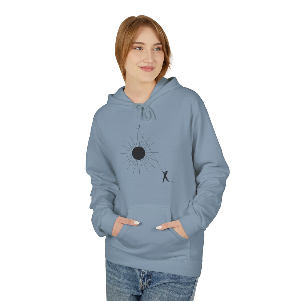 NEW DAY (boy) - Unisex Fleece Hoodie - FREE SHIPPING