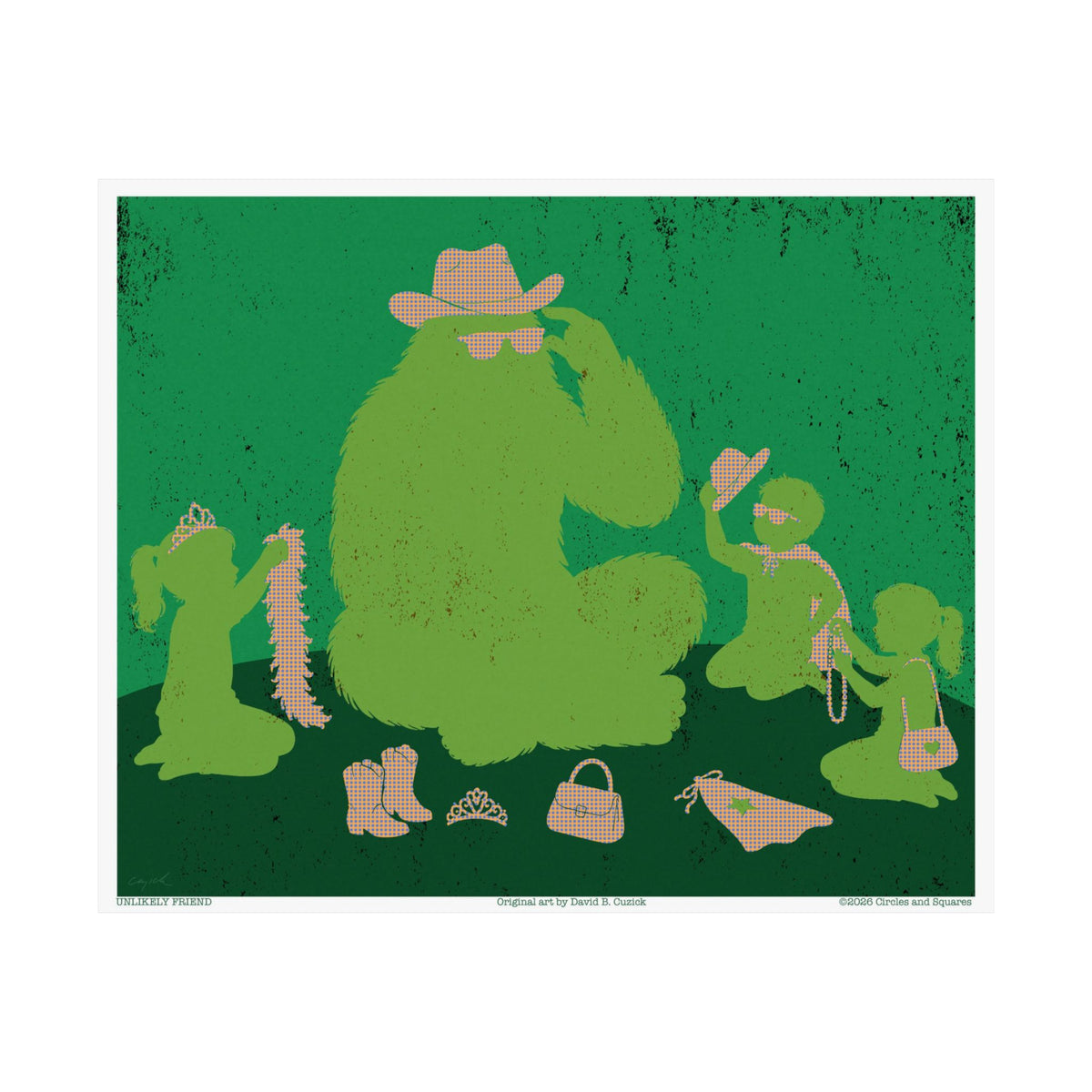 UNLIKELY FRIEND - poster - 3 sizes