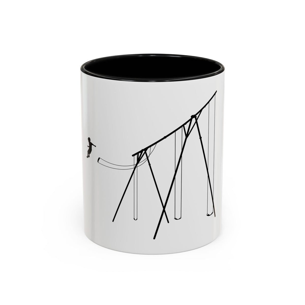JUMP (boy) - Accent Coffee Mug (11oz)