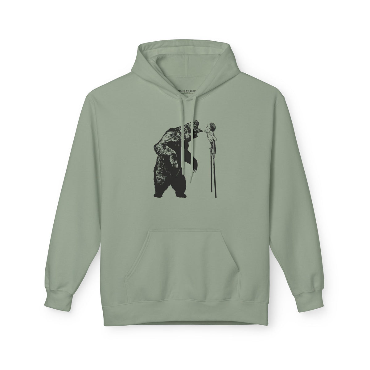 FIERCE ON STILTS - Unisex Fleece Hoodie - FREE SHIPPING