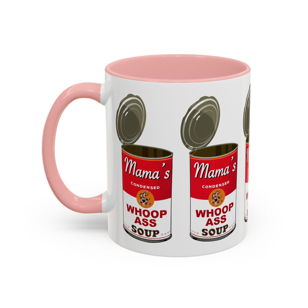 WHOOP ASS - Accent Coffee Mug (11oz)
