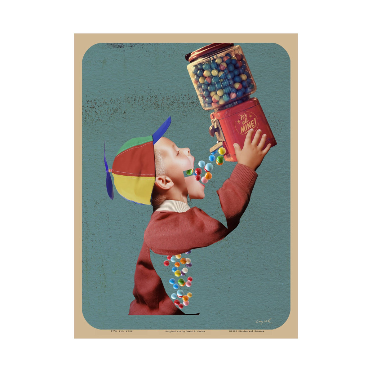 IT'S ALL MINE - poster - 3 sizes