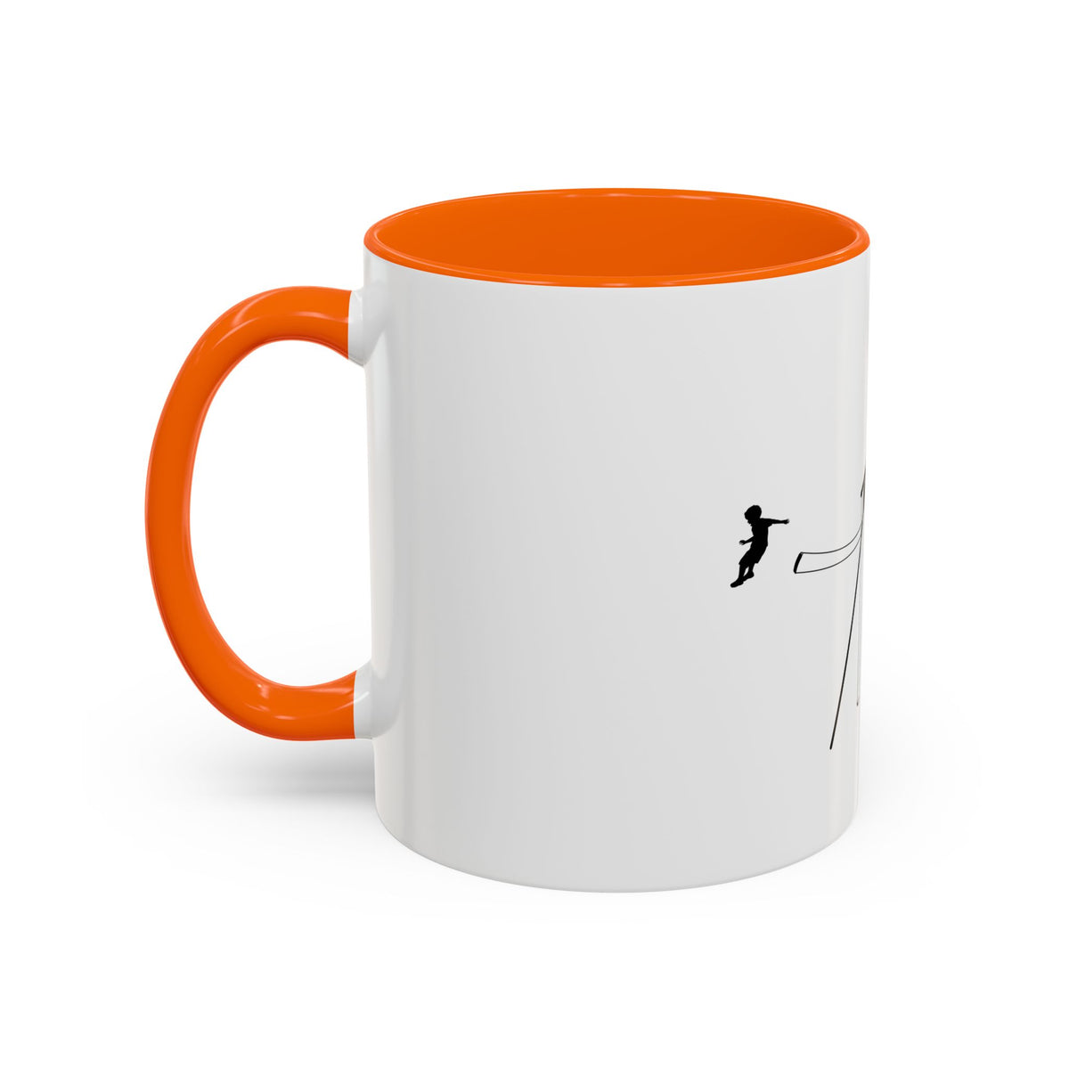 JUMP (boy) - Accent Coffee Mug (11oz)