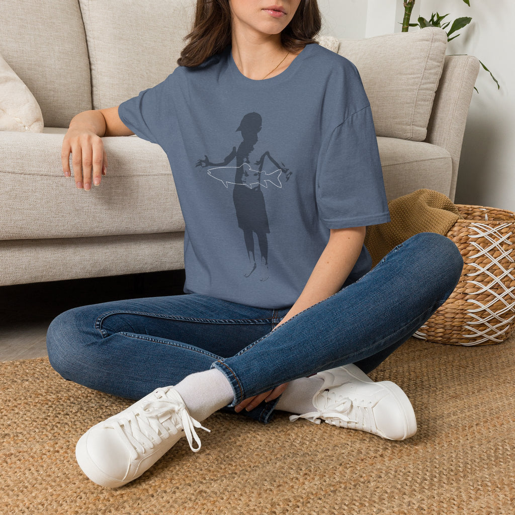 A FISH STORY - unisex tee for men and women