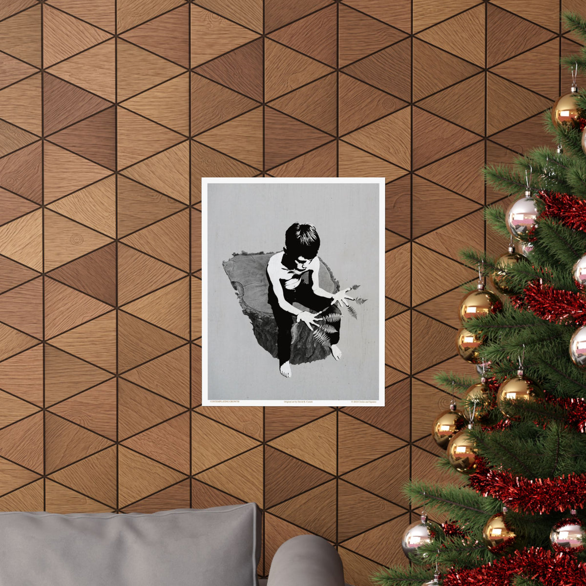 CONTEMPLATING GROWTH - poster - 3 sizes