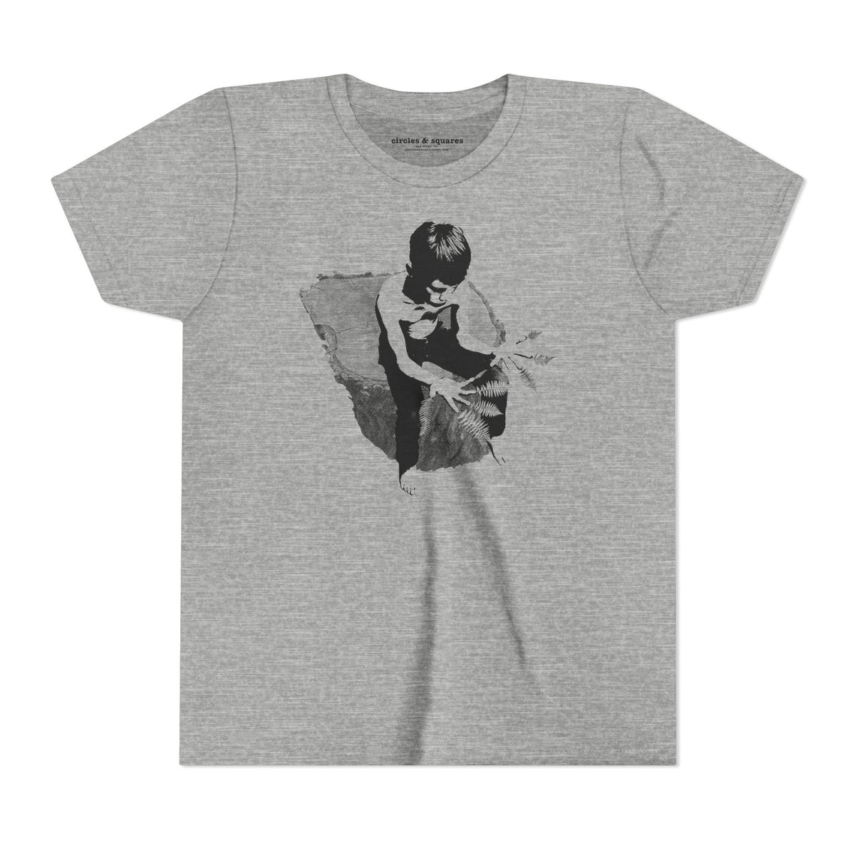 CONTEMPLATING GROWTH - Kids unisex tee for boys and girls