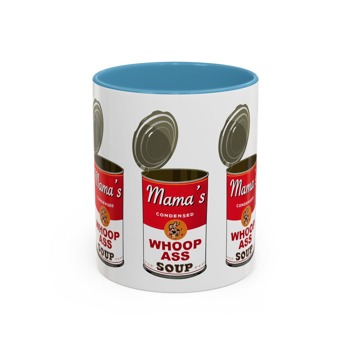 WHOOP ASS - Accent Coffee Mug (11oz)