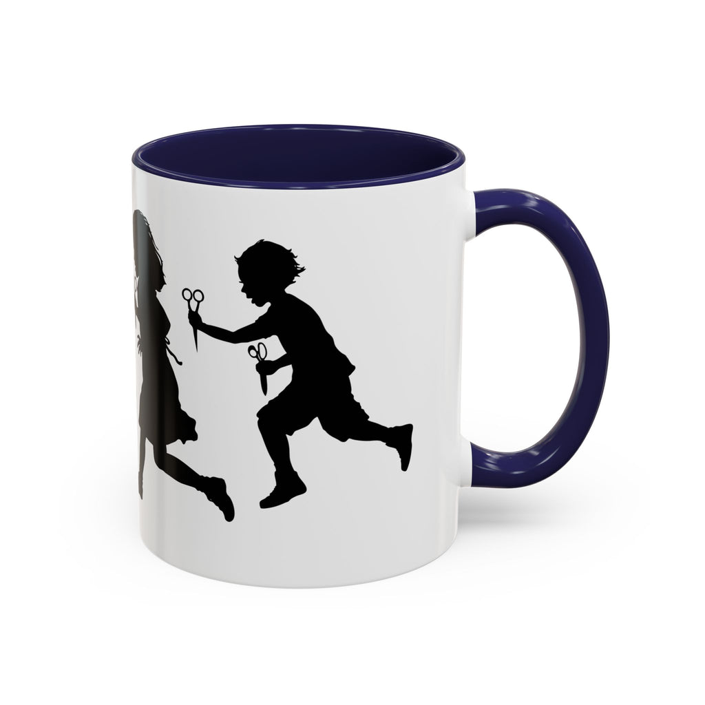 RUNNING WITH SCISSORS Accent Coffee Mug 11oz