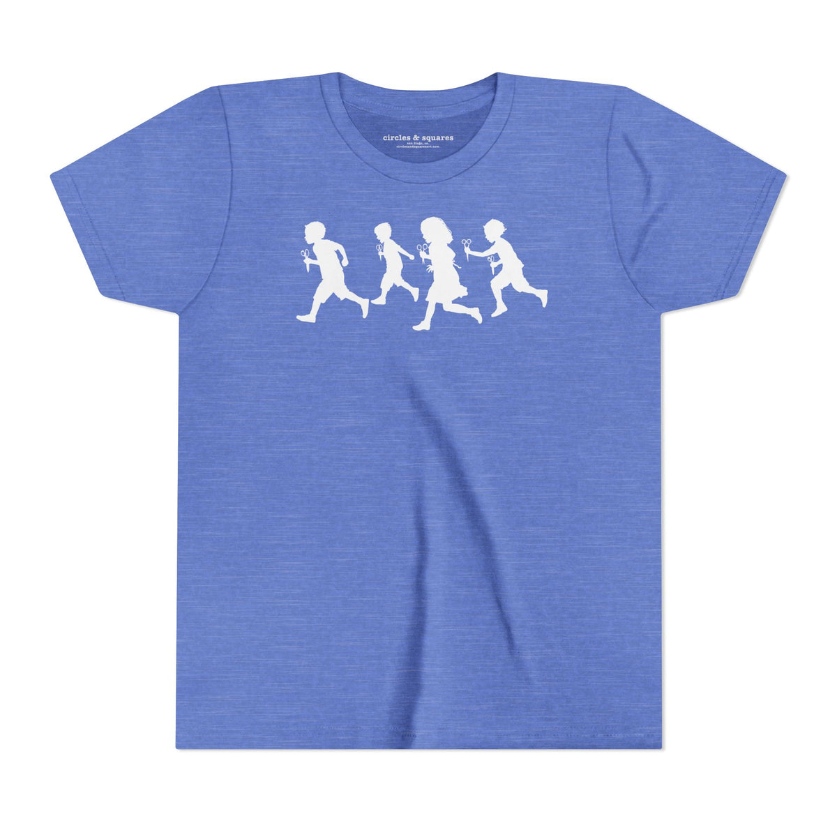RUNNING WITH SCISSORS - Kids unisex tee for boys and girls