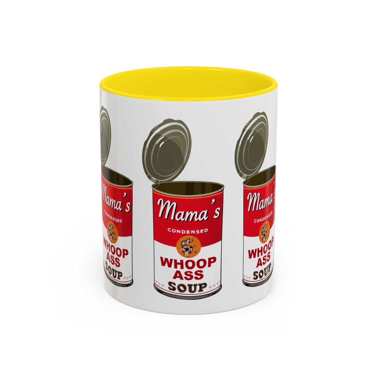 WHOOP ASS - Accent Coffee Mug (11oz)